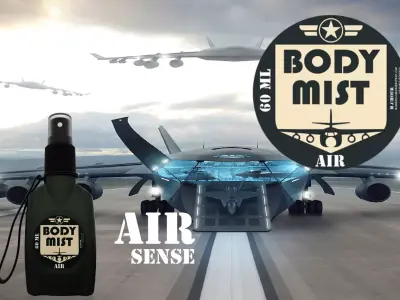 BODY MIST BOTTLE 3D model