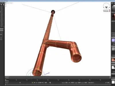  Conclave Chimney in Sistine Chapel PBR Unwraped 