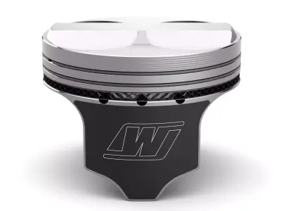 Wiseco Piston Low-poly 3D model