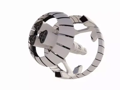 Spaceship-spacecraft-6 3D model
