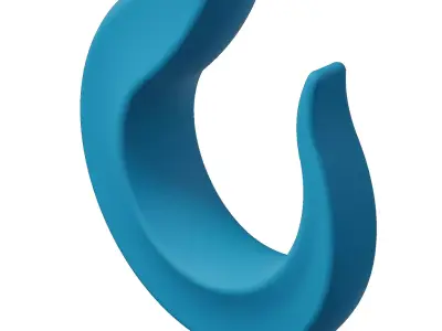 Plastic Crane Hook Toy 3D model