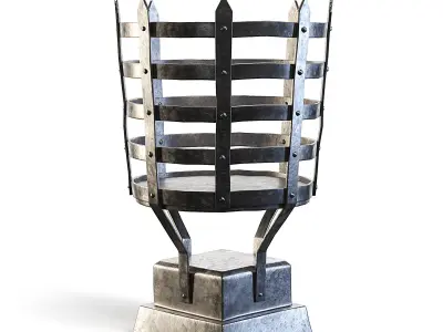 Standing Candle Holder 3D model purchase