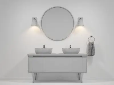 OVE Contrell 60 Spring Green 3D model