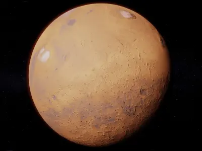  Mars Photorealistic 32K 