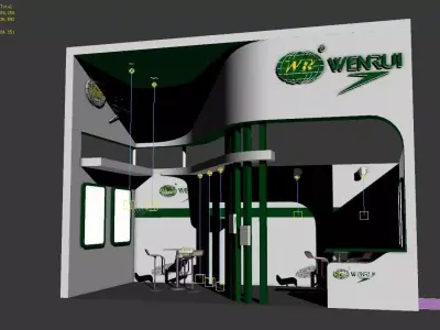 Exhibition - Area -6X3-3DMAX2010-62 3D model