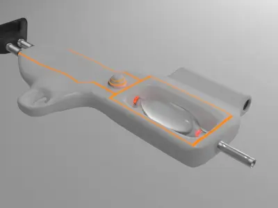 Plasma Rifle Free low-poly 3D model