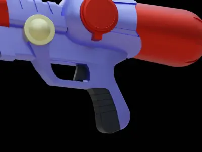 Futuristic Weapon  Free 3D model