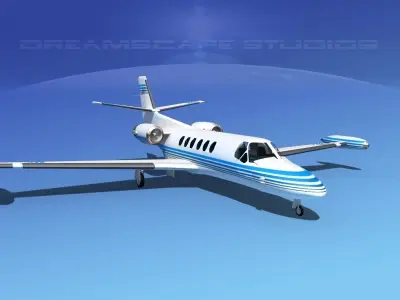 Dreamscape AC-53 Exec Classic V06 3D model