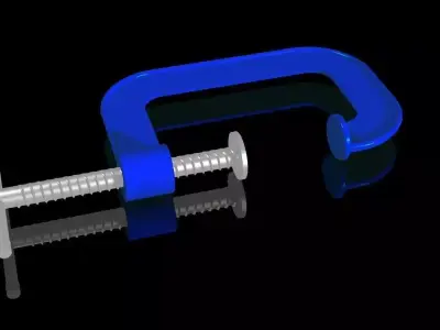 Blue Press Free 3D model