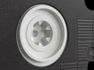 Compact MiniDV Tape 3D model