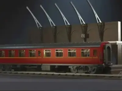 Hogwarts Express Full Kit 3D model