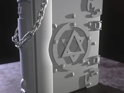 HIE MagicBook D180219 Low-poly 3D model