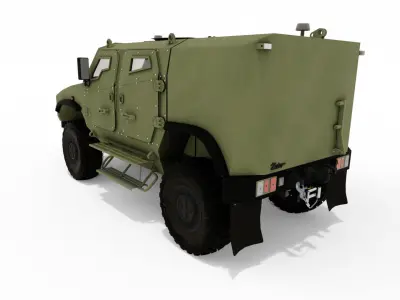 Gerlach Armoured Vehicle 3D model