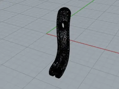 orecchini pencil Free 3D model