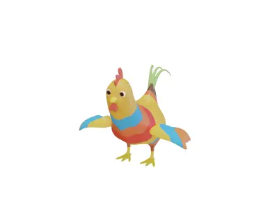 Rooster 3D Model 3D model