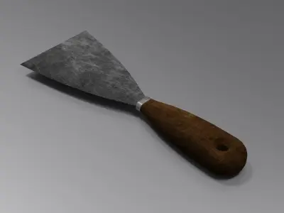 Spatula - Used look Free 3D model