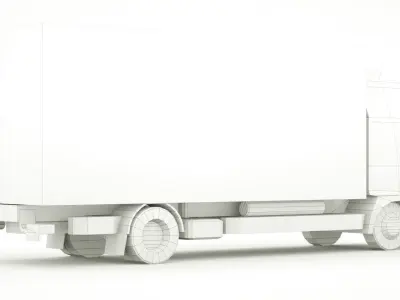 Hino Ranger 2022 Low-poly 3D model