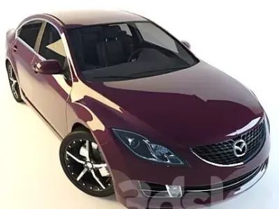 Mazda Sedan 3D Model 3D model