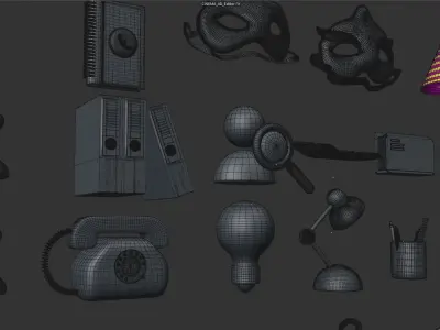 3D FREE ICON Free low-poly 3D model