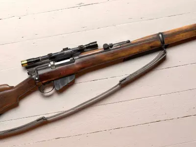 LeeEnfield Rifle SMLE Low-poly 3D model