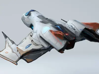 Hyper Jet Fighter 1 3D model