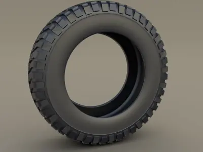 BF Goodrich Tire 3D model