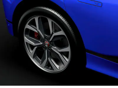 Jaguar I Pace EV400 ADW HSE 2019 wheel 3D model