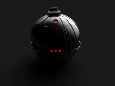 Thermal Detonator Star Wars Prop 3D model