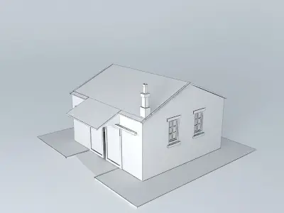Eco Rail Yard Storage Shed Dummy! Old Steam Days Free 3D model
