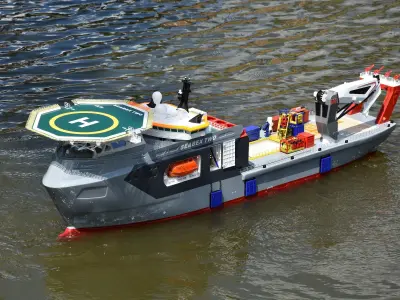 Cushion fenders 3D print model