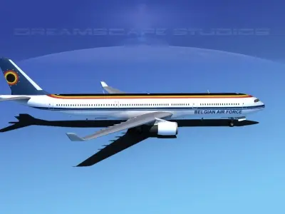 Airbus A330-300 Belgian Air Force  3D model