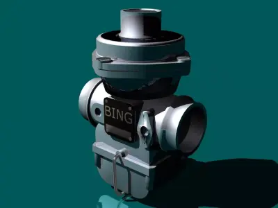 BING Carburator 3D model