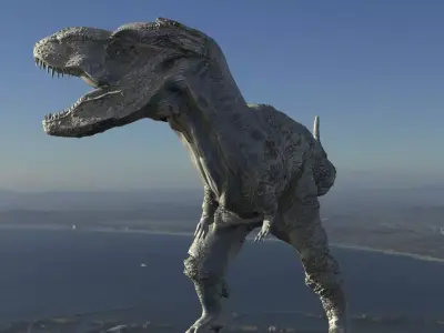 T rex distance model 3D model