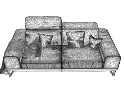 230-Sofa Natuzzi Italo part 2 3D model