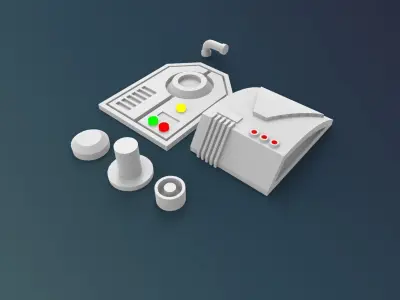 scifi kitbash project part 4 3D print model