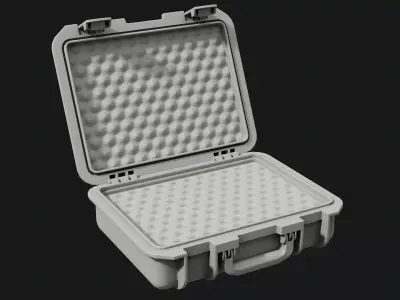 Low Poly PBR Military Case Collection 3D Model Pack