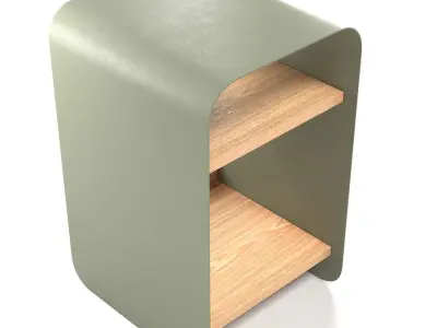 Bedside table Dizy La Redoute Plus 3D model