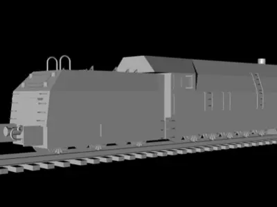 Panzerlok unitypackage 3D model