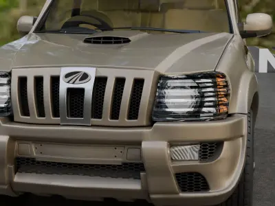 Mahindra Scorpio SUV  3D model