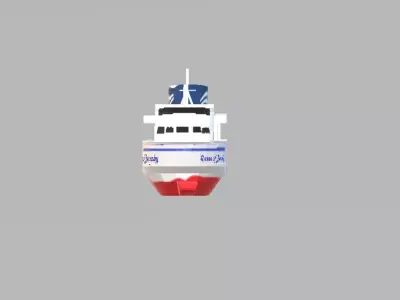 BCFerries MV Queen of Burnaby 3D model