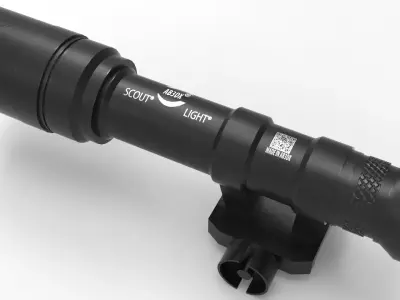 Surefire M600 Ultra Scout Low-poly 3D model