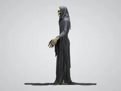 Spectral Guardian Low-poly 3D model