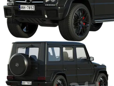 Gelendvagen 63 amg Free 3D model