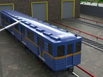 81-7081 Low Low-poly 3D model