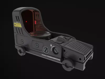 Red Dot Sight Standard Range Optic Type ELO-23 3D model