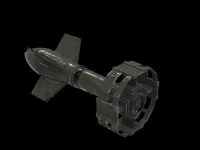 glide bomb 02 3D model