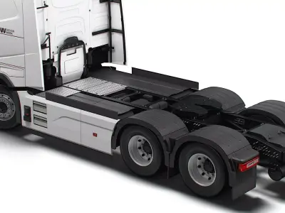 DW High Cab Aero 6x2 Tractor 2026 3D model
