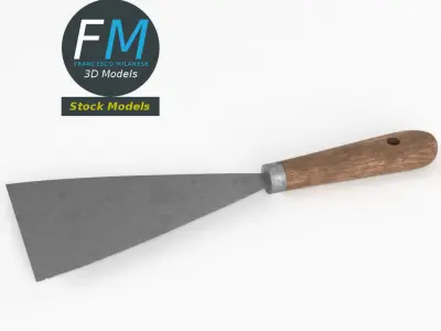 Mason spatula 3D model