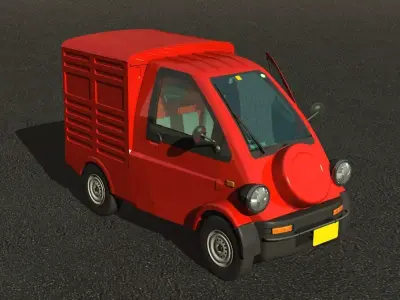 small car 3Way Luggage carrier update model 3D model