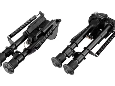 HARRIS BIPODS 1A2 BR Low-poly 3D model